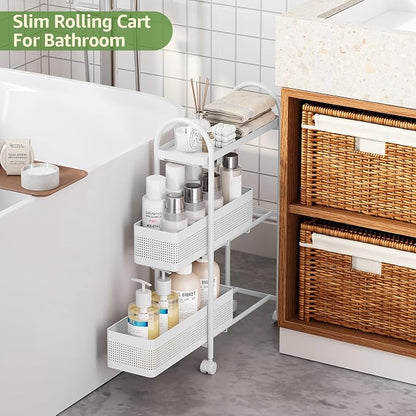 KINGRACK 3-Tier Slim Storage Cart - Image 8