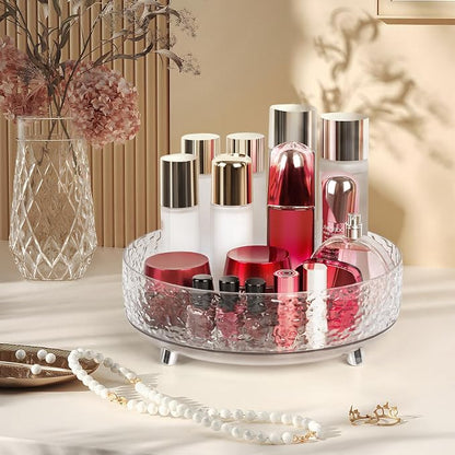 CECOLIC 360° Rotating Makeup Organizer, Spinning Skincare Cosmetics Storage - Image 5