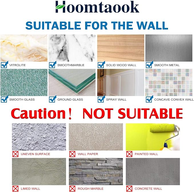 Hoomtaook 2-Tier Corner Shower Shelf No Drilling Bathroom Shelves Shower - Image 5