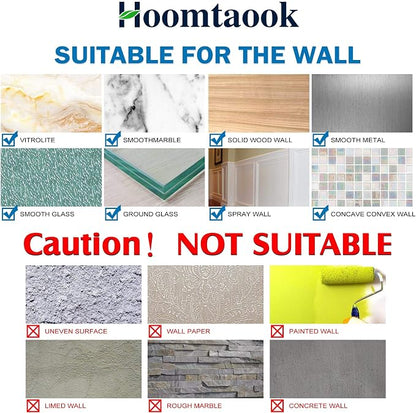 Hoomtaook 2-Tier Corner Shower Shelf No Drilling Bathroom Shelves Shower - Image 5