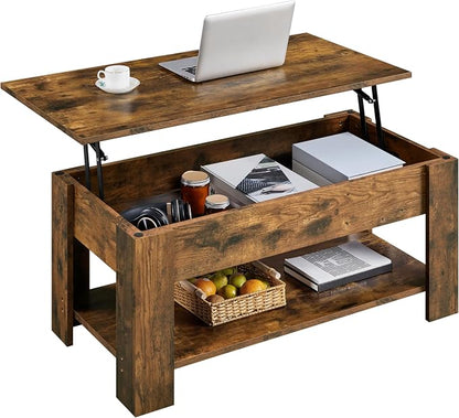Yaheetech 47.2 in Lift Top Coffee Table by Unknown