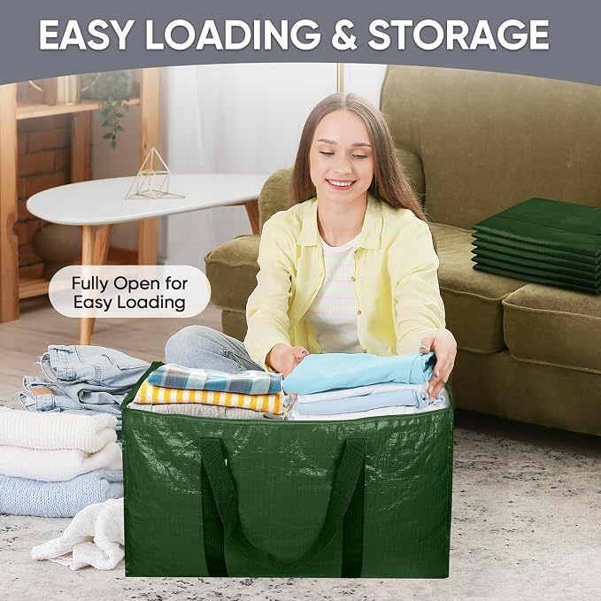 TICONN 8 Pack Extra Large Moving Bags Heavy Duty - Image 7