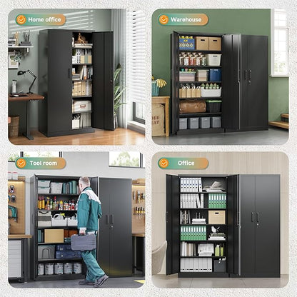 Letaya Metal Garage Storage Cabinets - Image 6