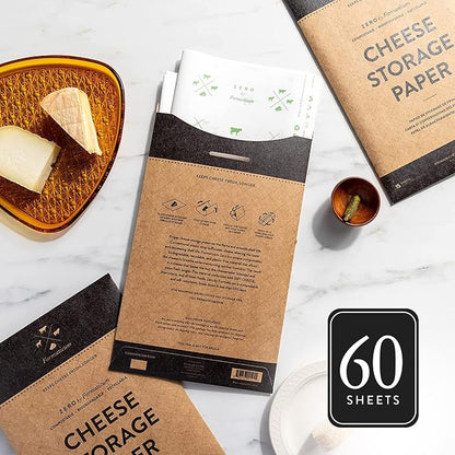 Formaticum 60-Pack Zero Cheese Storage Paper, Compostable, Biodegradable - Image 5