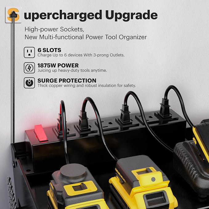 Spampur Power Tool Organizer Wall Mount - Image 3