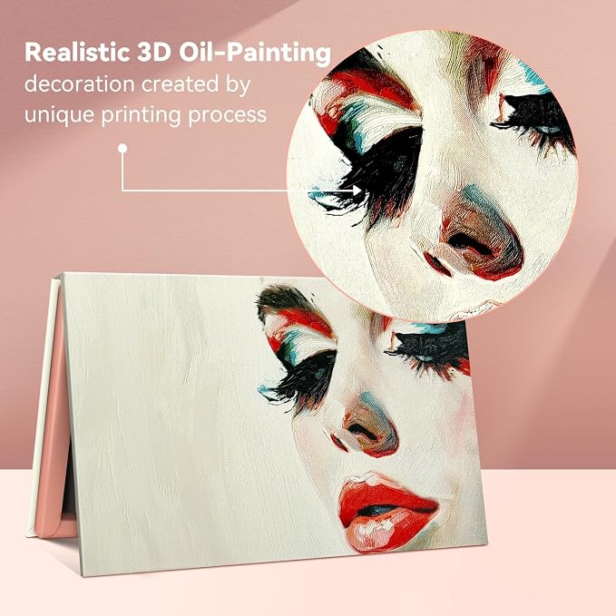 Magnetic Eyeshadow Palette, Empty Makeup Palette Organizer - Image 5
