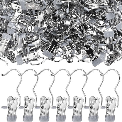 Yinder 150 Pcs Boot Hangers Clips Laundry Hooks Hanging Stainless Steel Clothes - Image 9
