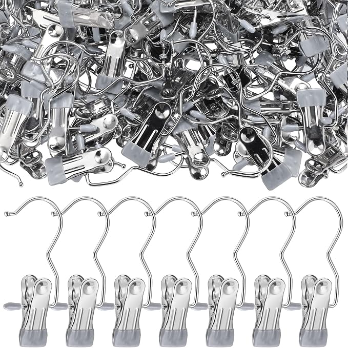 Yinder Boot Hangers Clips Laundry Hooks Hanging Stainless Steel Clothes Pins - Image 9