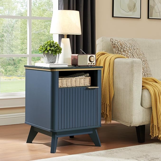QUW Fluted Nightstands Set of 2 - Image 4