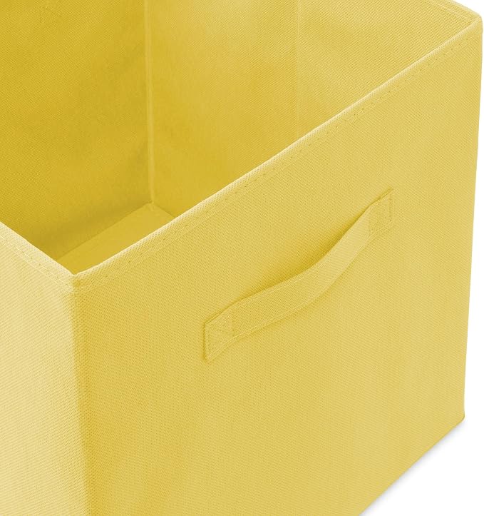 Casafield Set of 6 Collapsible Fabric Cube Storage Bins, Cubby Organizers & More - Image 3