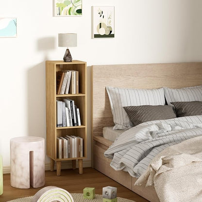 3 Cube Bookcase, Wooden Book Shelf Cube Storage Organizer - Image 7
