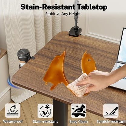 Adjustable Overbed Bedside Table - Image 5