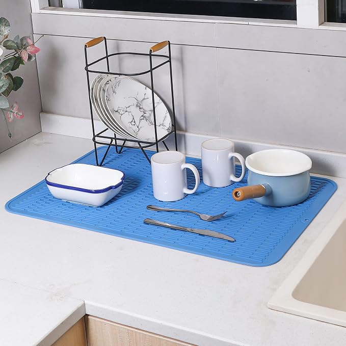 Silicone Dish Drying Mat for Multiple Usage, Easy clean, Eco-friendly, - Image 6