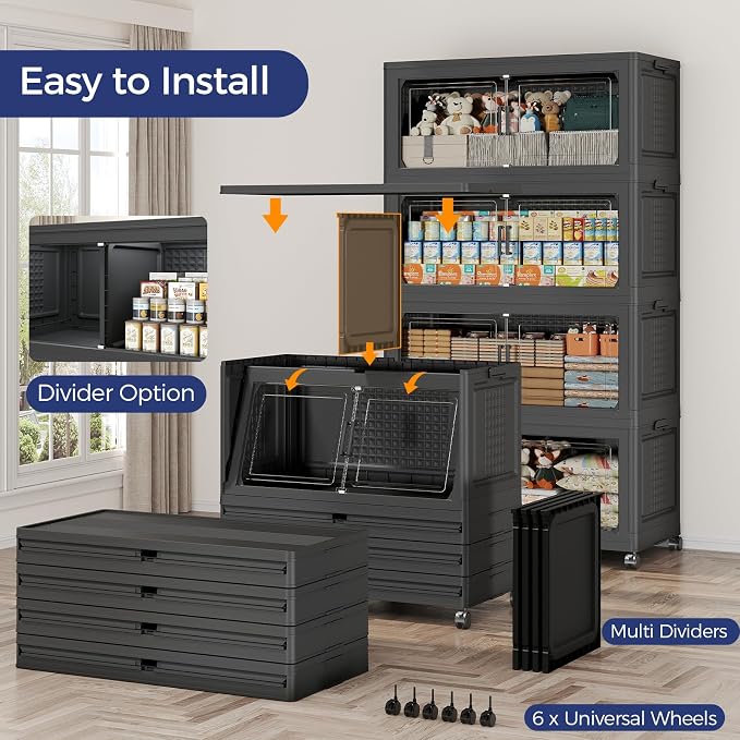 120Gal Stackable Storage Bins - Image 5