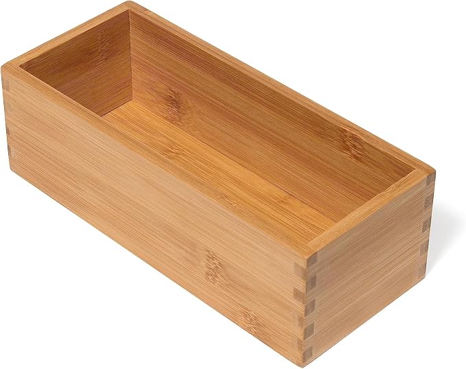 Lipper International Bamboo Wood Utensil Holder Storage Box by LipperInternational