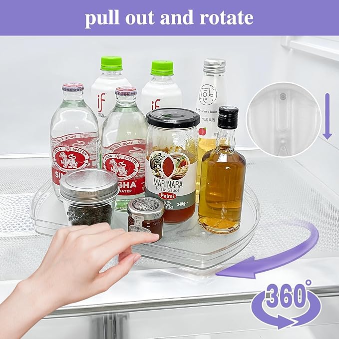 360° Rotating Lazy Susan Turntable Organizer - Image 3