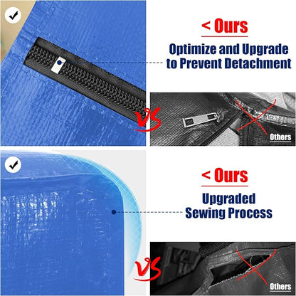 Cosy Family 8 Pack Heavy Duty Extra Large Moving Bags - Image 8