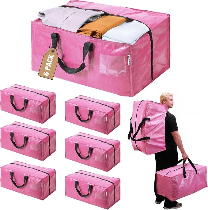 WORKPRO 6 Pack Extra Large Moving Bags by WORKPRO