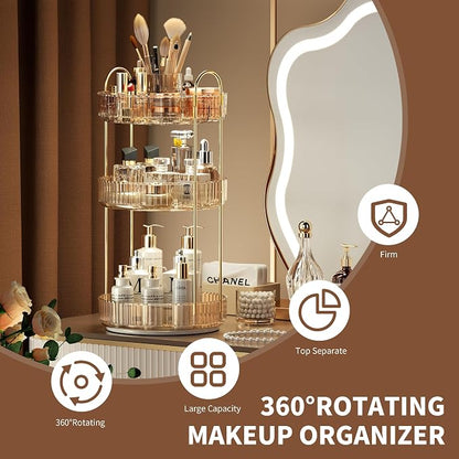 YCIA&DONE Rotating Makeup Organizer - Image 3