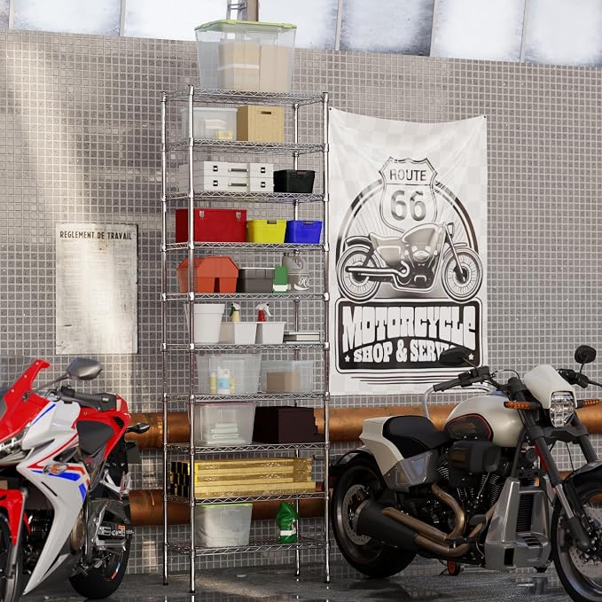 14" Deep x 30" Wide x 96" Height Wire Shelving Kit | 10-Tier | NSF Commercial - Image 4
