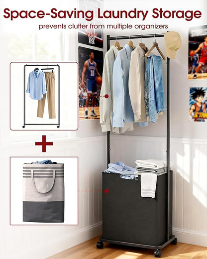 Clothes Rack - Space-Saving Clothing Rack - Image 4