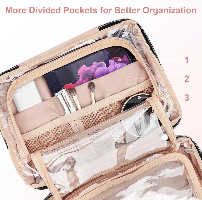 Everfun Hanging Travel Toiletry Bag - Image 3