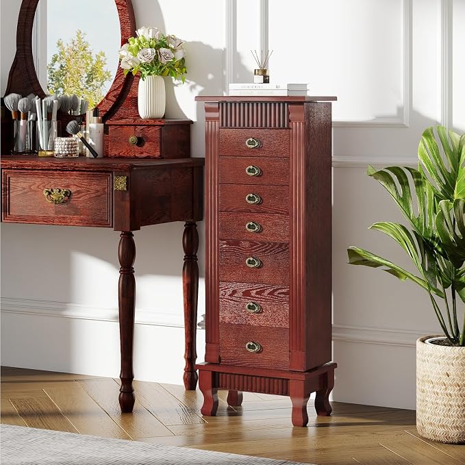 Giantex Standing Jewelry Cabinet - Image 2