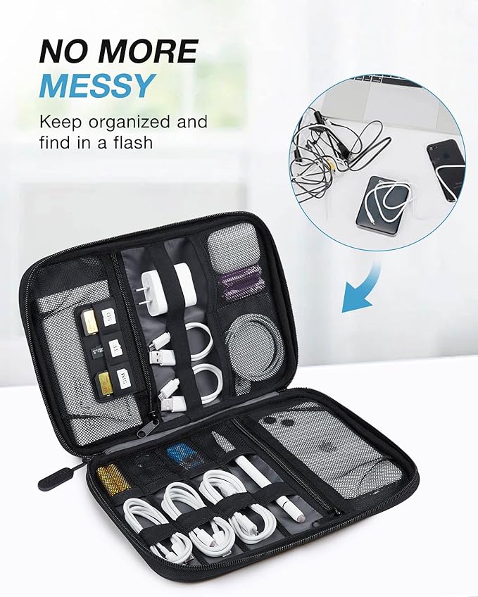 BAGSMART Large Electronic Organizer Travel Case - Image 2