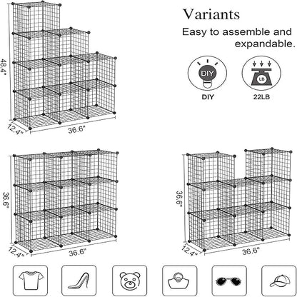 C&AHOME Wire Cube Storage - Image 3