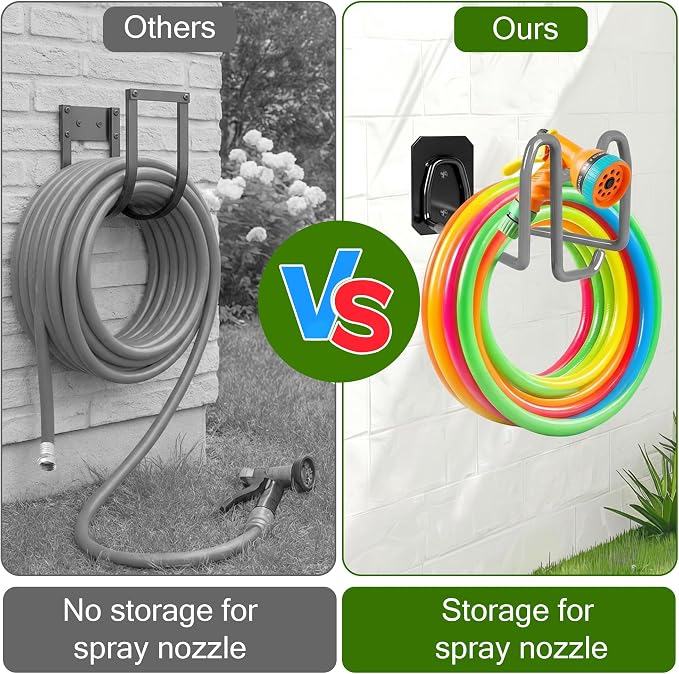 Garden Hose Holder with Hook - Image 6