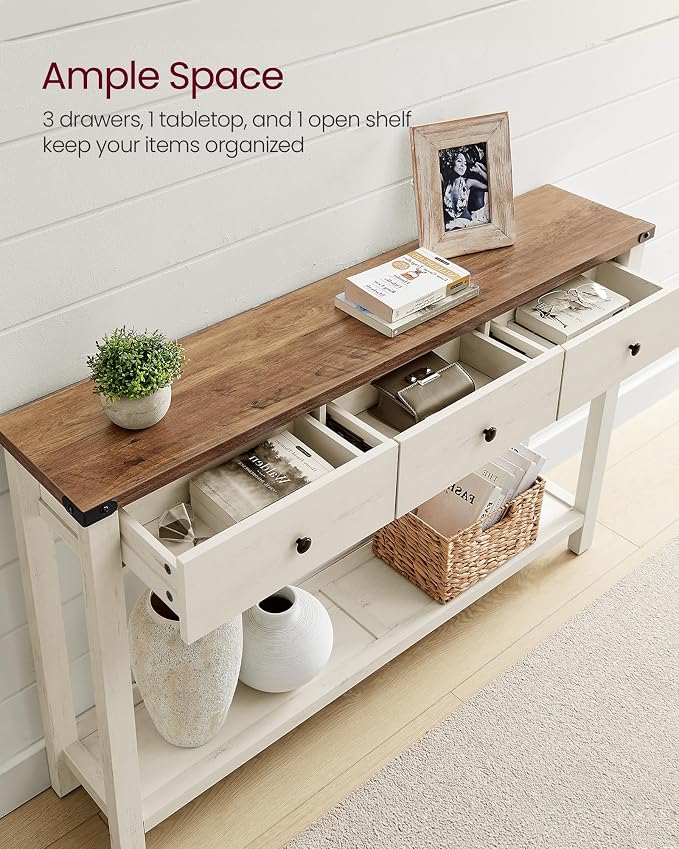 VASAGLE LIRY Collection Narrow Console Table - Image 4