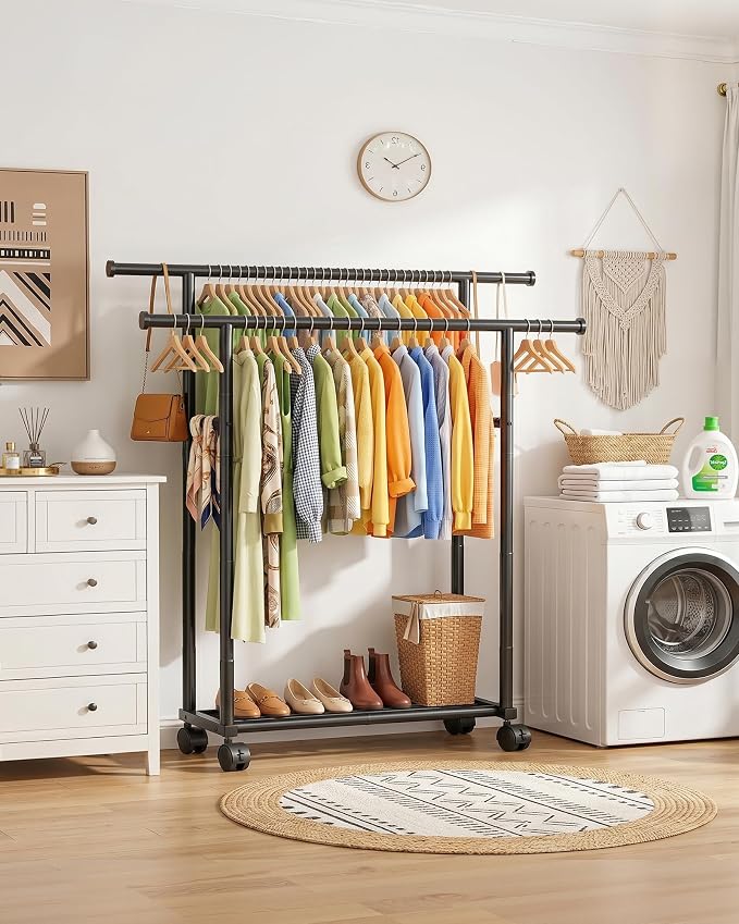 Sakugi Double Rods Clothes Rack - Image 5