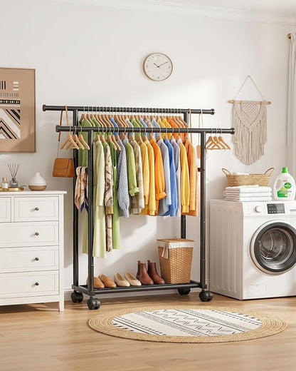 Sakugi Double Rods Clothes Rack - Image 5