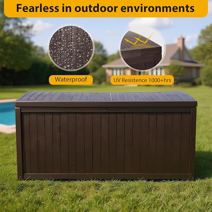 Large Outdoor Storage Box UVs-Resistants Outside Storage Box Container - Image 5