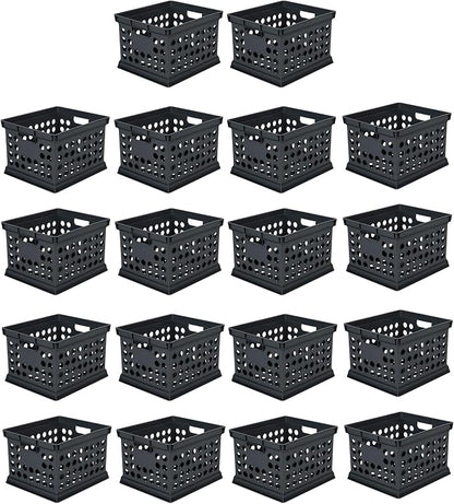Sterilite Stackable Plastic Storage Crate Bin Organizer File Box by Sterilite