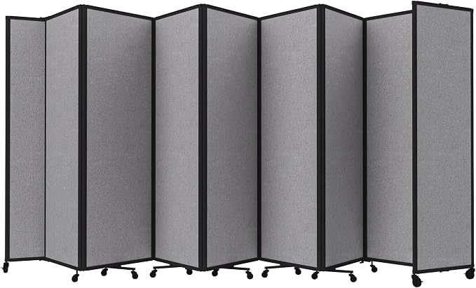 Versare Room Divider 360 Portable Wall Partition | Folding Panels | Large by VERSARE