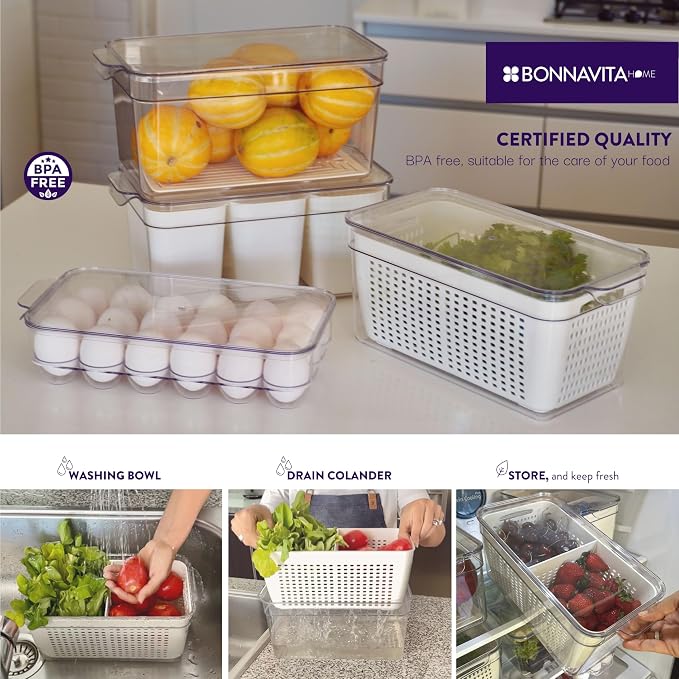 Clear Stackable Storage Containers - Image 4