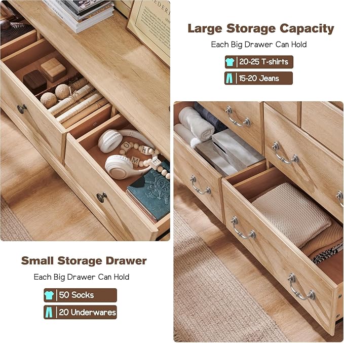 T4TREAM 7 Drawers Dresser Chests - Image 3