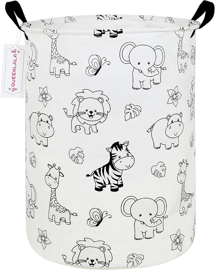 QUEENLALA Large Storage Basket, Laundry Hamper/Bathroom/Home Decor/Collapsible by QUEENLALA