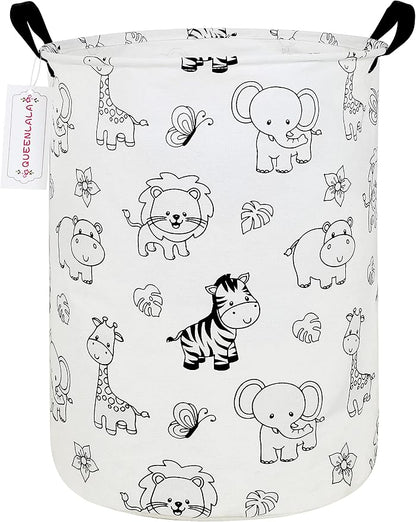 QUEENLALA Large Storage Basket, Laundry Hamper/Bathroom/Home Decor/Collapsible by QUEENLALA