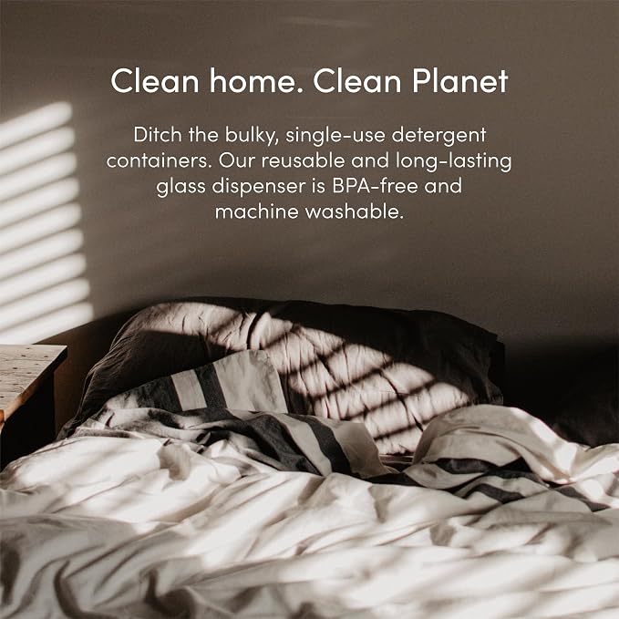 Dirty Labs | Reusable Erlenmeyer Glass Dispenser and Pump | Liquid Laundry - Image 4