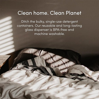 Dirty Labs | Reusable Erlenmeyer Glass Dispenser and Pump | Liquid Laundry - Image 4