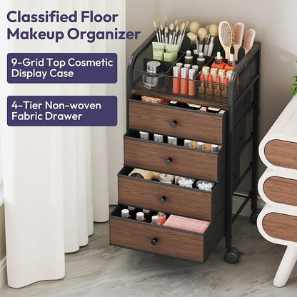 SWTYMIKI Rolling Makeup Organizer Cart - Image 6