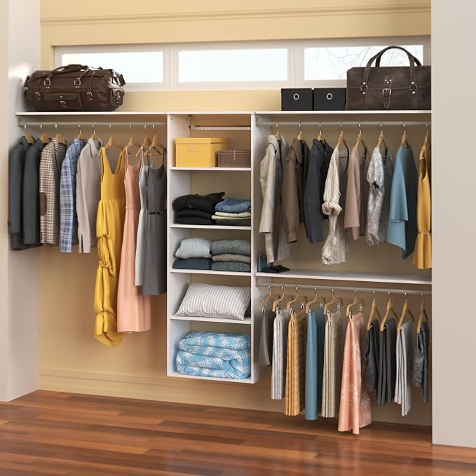 ClosetMaid SuiteSymphony Hanging Closet Kit Includes Tower, Closet Rods - Image 4
