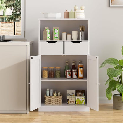 Walsunny Floor Storage Cabinet, Organizer by Walsunny