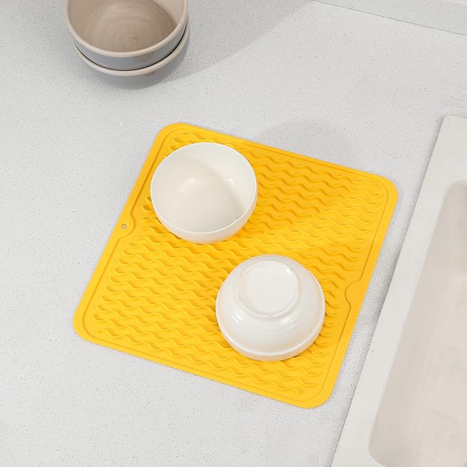 Silicone Dish Drying Mat for Multiple Usage, Easy clean, Eco-friendly, - Image 7