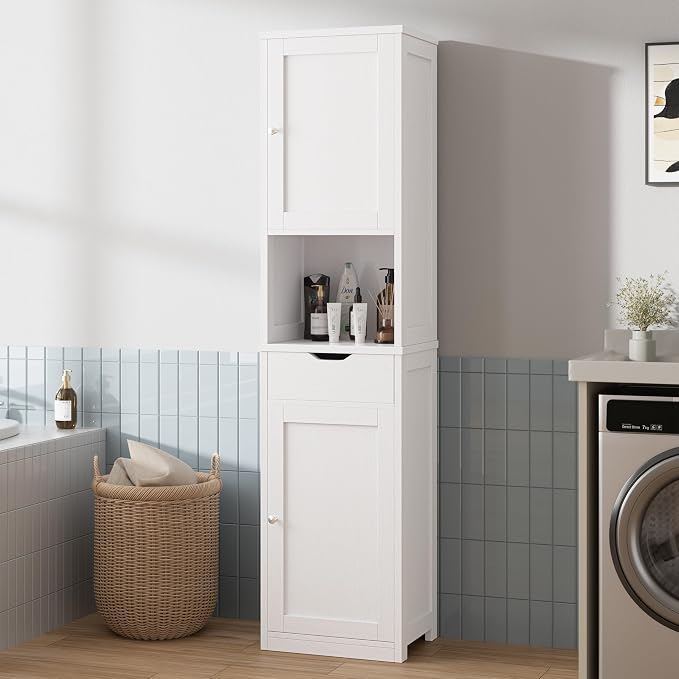 Walsunny Tall Bathroom Storage Cabinet - Image 7