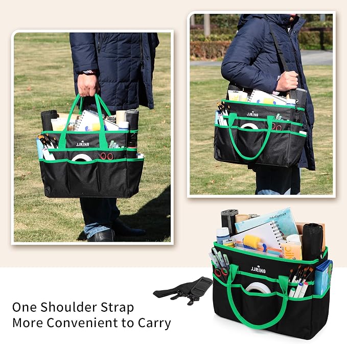 Large Multi-Functional Carrying Bag, 600D Nylon Artist Tote Bag - Image 6