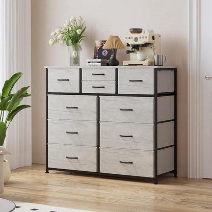 LUMTOK 10 Drawers Dresser with Fabric Bins - Image 2
