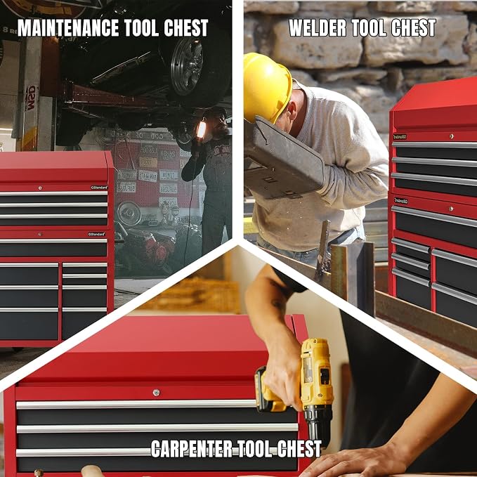 41-Inch Heavy-Duty Rolling Tool Chest Set - Image 8